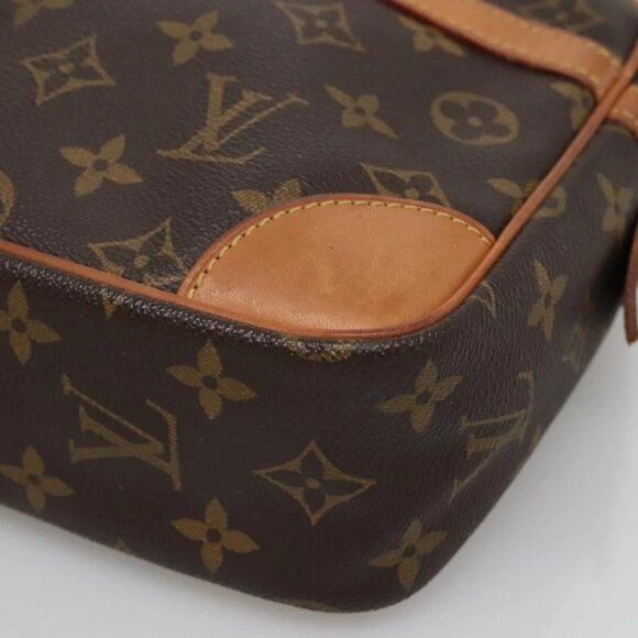 LOUIS VUITTON Monogram Compiegne 28 Clutch Bag M51845 LV Auth 129666 - Picture 14 of 16